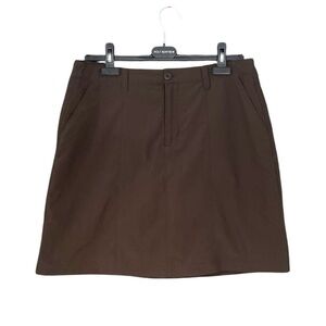 PATAGONIA Brown Mini Skort Skirt Shorts 12